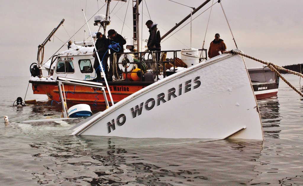 No Worries is sinking